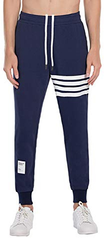 Extreme Pop Uomo Pantaloni Tuta mimetici Militari Pantaloni Stampa Riflettente UK Brand (L, Marine)