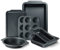 RIOVARM Antiadhésif Set de moules à pâtisserie 7 pièces Batteries de cuisson Feuilles de cuisson pour le four Set de cuisson Feuille de cuisson Cake Pan Moule à pain muffins Poêle à pain cupcakes