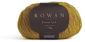 Rowan Rowan Sock Wool Citrine 100% Wool Yarn - 100g
