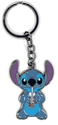 Disney Stitch Keychain (Stitch with Boba)