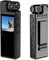 sakalaka 1080P Wearable Mini Body Camera, 6 Hours Video Recording, 180° Rotatable Lens, Taking Picture, Motion Detection, Wearable Video Camera for Cycling, Law Enforcement, Security