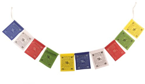 FANMEX - Fantastik - Buddhistische Gebetsfahnen - 1.6 Meter 10 Fahnen