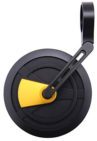 HIGHSIDER Enterprise-EP1 Motorrad Lenkerendenspiegel, Stiel kurz, (Stück), E-geprüft (Gold)