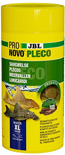 JBL PRONOVO PLECO WAFER, Fischfutter, Größe XL, 1 l