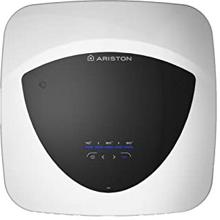 Ariston ANDRIS LUX ECO Chauffe-eau électrique à accumulation sur-évier 15 litres, Fonction Eco Evo et Thermostat éléctronique CoreTech, Conçu et fabriqué pour être installé en France