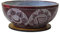Intagliato in pietra ollare, bruciatore di incenso, detergente, salvia bruciante, ciotola per sbavature, 12,7 x 5,1 cm, multiuso (seven ckara)