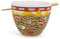 Toynk Sunken Noodles Japanese Dinnerware Set | 16-Ounce Ramen Bowl and Chopsticks