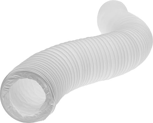 Vent Systems Ø80mm 1m Lang PVC Flexschlauch mit Stahldraht. Flexible Luftleitungen zur Belüftung. Flexibler Heizungs-, Kühlungs- und Lüftungskanal