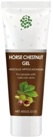 Horse Balm Chestnuts Varicose Veins Treatment for Legs Balm for Circulation and Spider Veins 2.12oz (Leg Cream)