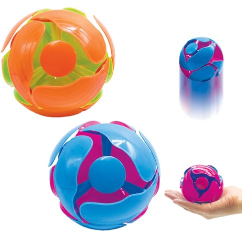 Yeefunjoy Palla Innovativa Anti-Stress Cambiamento Colore, Giocattolo Sensoriale Gioco da Lancio per Interno Esterno, Palla Magica Ansia Rilassamento per Bambini Adulti Regali per Natale Compleanno
