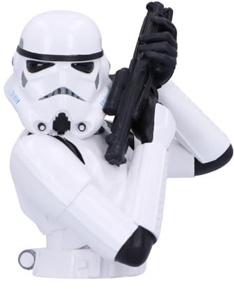 NEMESIS NOW Busto Oficial de Stormtrooper (pequeño) Blanco, 14,2 cm, 14.2cm