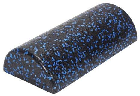 rockible Halbe Schaumstoffrolle, Fitness Foam Roller, Yoga Schaumwalzen, Schaumstoff-Yoga-Säule, Langlebige Halbrolle, Half Round Foam Roller, Halbkreisformige Faszienrolle für Yoga Workout Fitness