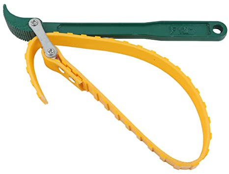 TYCIONG Belt Type Oil Filter Key Removal Key Auto Car Repair Hand Tool (12 Inch)