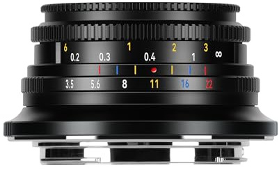 7artisans 10 mm f3.5 APS-C-objektiv för Fuji X, vidvinkel för Fuji X-Mount kameror X-A1 X-A10 X-A2 X-A3 A-at X-M1 XM2 X-T1 X-T3 X-T10 X-T2 X-T20 X-T30 X-Pro1 X-Pro2 X-E1 X-E2 E- E2s X-E3