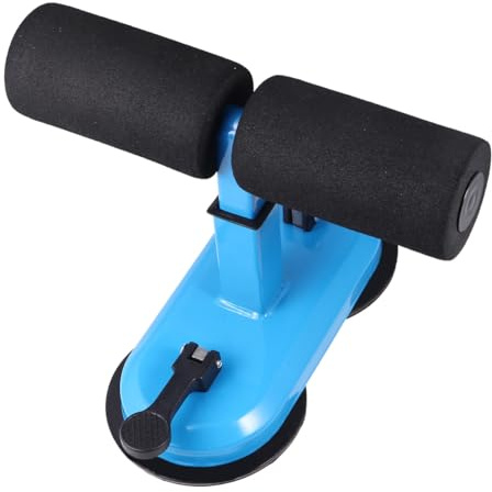 Alipis Abdominal Machine with Adjustable Foot Barrier Portable Crunches Aid for Men Women Natural Rubber Suction Base Trainer for Home Fitness and Belly Fat Reduction Compact Lightweight
