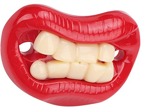 Mini portátil de silicona suave chupete dentición juguete boca de lujo sensorial masticar molares mordida para bebé recién nacido(#2)