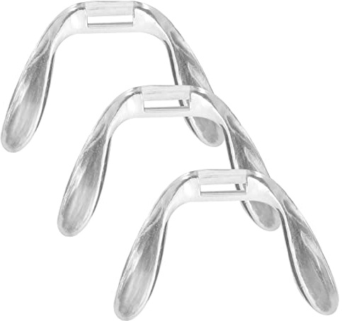 Healeved Plaquettes De Nez U en Plastique Dur Transparent Coussinets AntidéRapants pour Lunettes 3 Pcs Accessoires Pratiques pour Confort Et Stabilisation des Lunettes