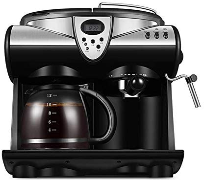 CVNIMV Macchine da caffè Macchina Automatica per caffè ed Espresso Combinazione Macchina per caffè Americano Italiano