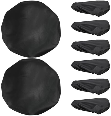 BESPORTBLE 8pezzi Coprisella Per Bicicletta Protezione Compatta Per Sella Uv in Nylon Staccabile Per Sella Da Bici Da Strada