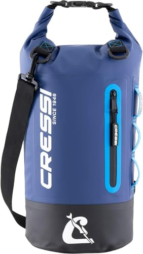 CRESSI Depuis 1946 - Ocelot Dry Bag - Sac Étanche Imperméable Unisex pour la Mer, Le Bateau et Les Activités Aquatiques, Disponible en Petit, Moyen et Grand Format