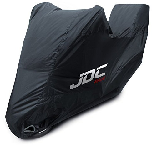 JDC Cubierta Impermeable De La Motocicleta - Negro - Rain - S Baúl