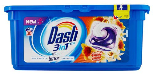 DASH PODS 3IN1 AMBRA 30PZ