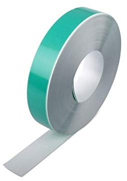 Ferroband, selbstklebende Magnethaft-Wandleiste aus Stahlblech weiss lackiert 500 x 3,5cm