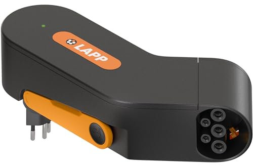 Lapp Mobility Dock Typ CH/Mobiles EV Ladegerät für die Haushaltssteckdose/Notladegerät für E-Autos/Tragbares E-Auto Ladegerät für Unterwegs/Ladegerät für Elektro- und Plug-in / IP44