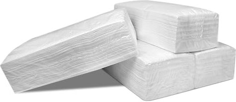 Toalla Papel Secamanos Zig Zag Laminadas Doble Capa 600 unidades | 4 Paquetes de 150 unidades