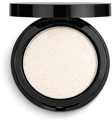Sandstone Scandinavia Highlighter en Poudre - Hypoallergénique & Vegan - Sans Parfum - Effet Lumineux (510 White Pearl)