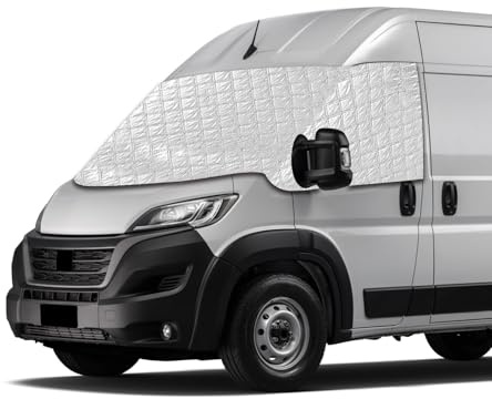 Copertura parabrezza per Fiat Ducato/Citroen Jumper X250/290 2006-2023 Protezione da UV/Ice/Gelo/Pioggia/Polvere Finestra/Foglie Cadenti Parabrezza