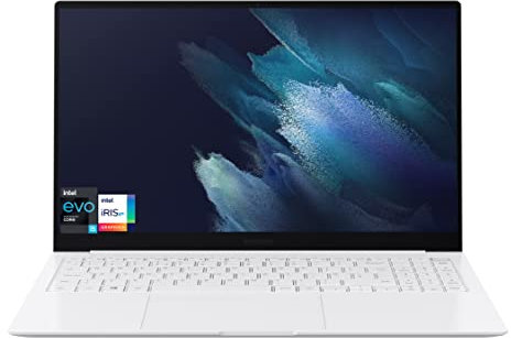 Samsung Galaxy Book Pro Intel Evo i5 with Windows 10 Home 15.6 Inch Laptop 8GB RAM 512GB Storage Mystic Silver (UK Version) - FREE Upgrade to Windows 11