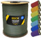 EDCX 4 mm Nylon Paracord 550 100 m (330 Fuß) – Typ III, 100% Nylonseil, 7-strängiges Seil, 4 mm Nylonseil in Volltonfarben (Army Green, 100 m)