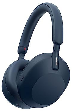 Sony Wireless Noise Cancelling Stereo Headphones WH-1000XM5: Improved Neoccan Performance, Equipped with Amazon Alexa, Improved Calling Performance, High Sound Insulation with Soft Fit Leather,