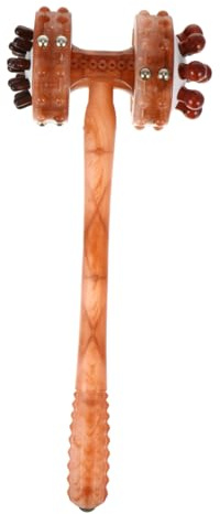 BEBEMOKO Martillo De Masaje Ergonómico De Masajeador Portátil Para Aliviar Fatiga Herramienta De Bienestar Para Espalda Cuello y Cuerpo Para Uso Casa o Gimnasio