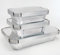 RUIXUE 30 Pieces Disposable Aluminium Foil Trays, 2250ml, 1100ml and 800ml Multi-Size Reusable Aluminium Dishes for Cooking and Roasting.