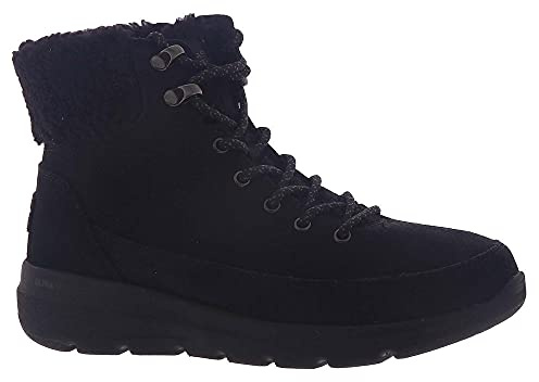 Skechers Women's Fashion Boot, Grey, 4 UK