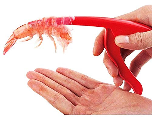 Pince crevettes Nettoyage décorticage 4 pièces ustensiles Cuisine vu à la TV Fruits de mer Pratique Accessoire Original
