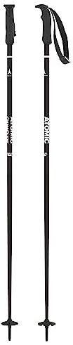 ATOMIC - 1 Par de Bastones de esquí All-Mountain, Unisex, 110 cm, Aluminio, AMT, Negro, AJ5005622110