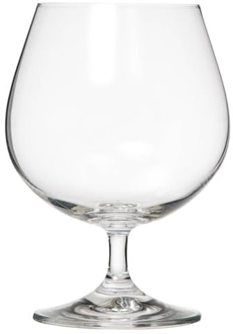 Secret de Gourmet - Juego de 4 copas de coñac de cristal de 40 cl