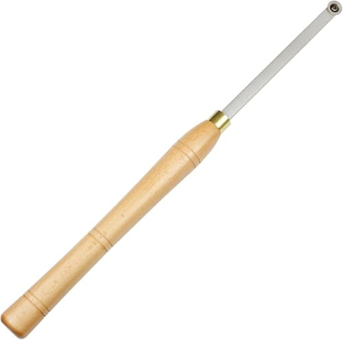 CDBP Holzdrehwerkzeug Drehmeißel-Finisher-Werkzeugleiste, schälender Schaber mit 12mm Rundklinge