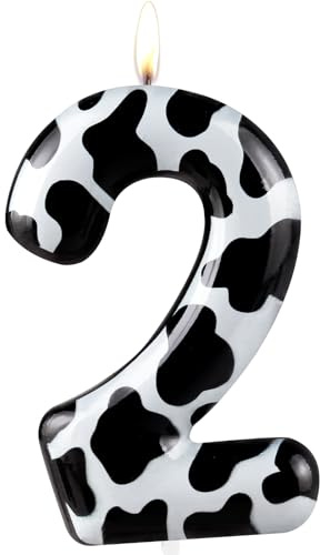 Bougies en forme de chiffre 2 pour 2e anniversaire - Bougie noire « Happy Birthday » - Cire et design métallique - Décorations de gâteau pour fête d'anniversaire, anniversaire de mariage