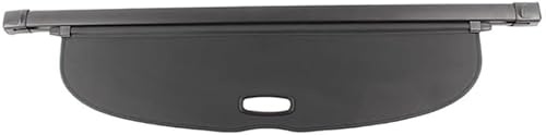 Auto Étagère Arrière Rétractable de Coffre pour Nissan Qashqai 2016-2021i 2016-2021, Noir Coffre de Arrière Panneau de Bouclier de Sécurité Cache-Bagages