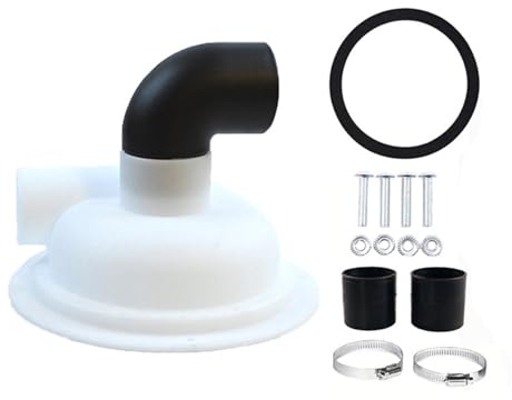 BABIBAOBEI Copertura ciclonica del collettore di alta efficienza adatta a collettore ciclonico di alta efficienza della costruzione degli aspirapolvere Installazione rapida di alta efficienza