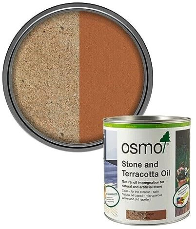 Osmo Stone & Terracotta Exterior Oil Clear Satin 620-2.5Ltr
