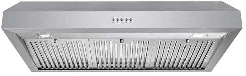 36 in. Haven Coll 380 CFM Ducted Under Cabinet Range Hood, LED, Stainless