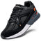 FitVille Laufschuhe Herren Extra Weite Turnschuhe Sportschuhe breite zehenbox Fitnessschuhe Bequeme Sneaker Walking Schuhe für Breite Füße Schwarz 47 EU Weit