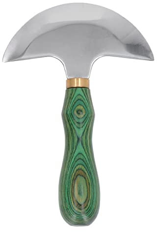 Rundkopfmesser, Arbeitsmesser aus Leder, Rundkopf, Stark, Langlebig für das Handwerk