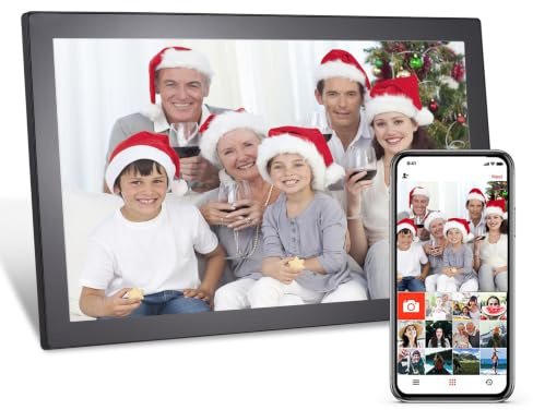 Andoer 21.5-Inch WiFi Digital Photo Frame, Cloud Picture Frame Electronic