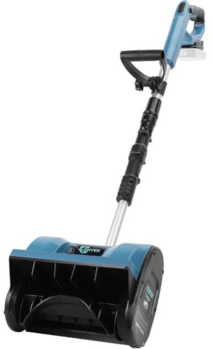Akku Schneeschaufel Fit für Makita 18V Akku Einstellbarer vorderer Griff/Höhe für Fahrbahnfreigabe (Batterie Nicht im Lieferumfang enthalten)